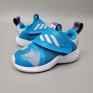 Adidas Disney Frozen II Elsa Sneakers Toddler Size 5C Walking Shoes Blue